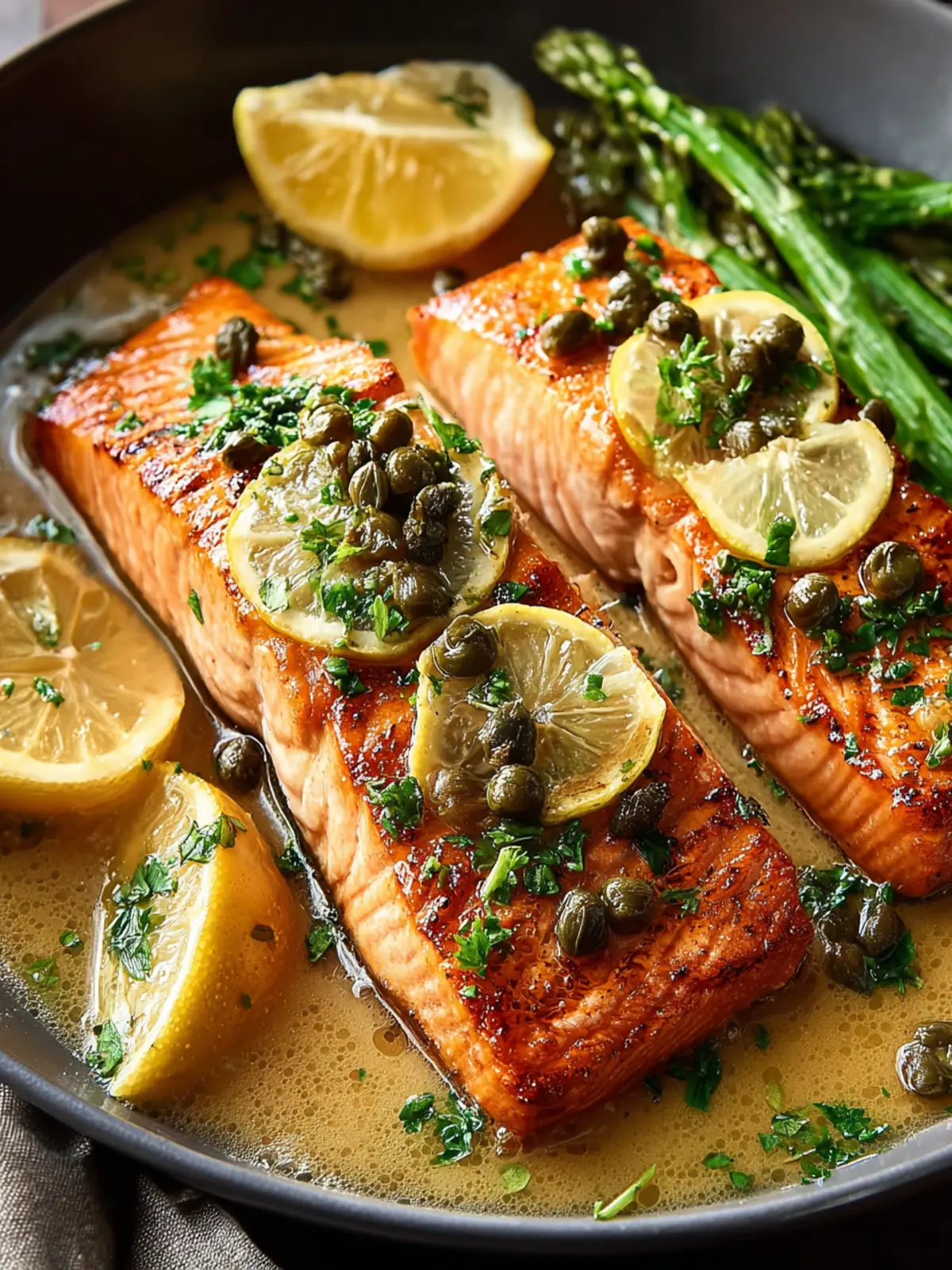 25-Minute Salmon Piccata: Quick & Flavorful Delight First Image