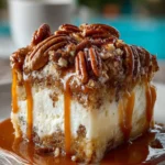 Butter Pecan Praline Poke Cake First Image