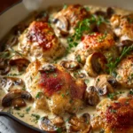 Creamy Chicken and Mushroom Casserole First Image