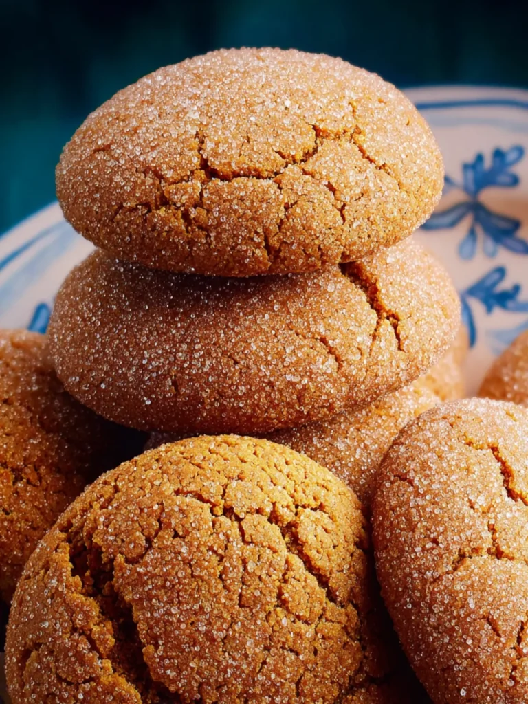 Ginger Molasses Cookies {Soft & Chewy} First Image