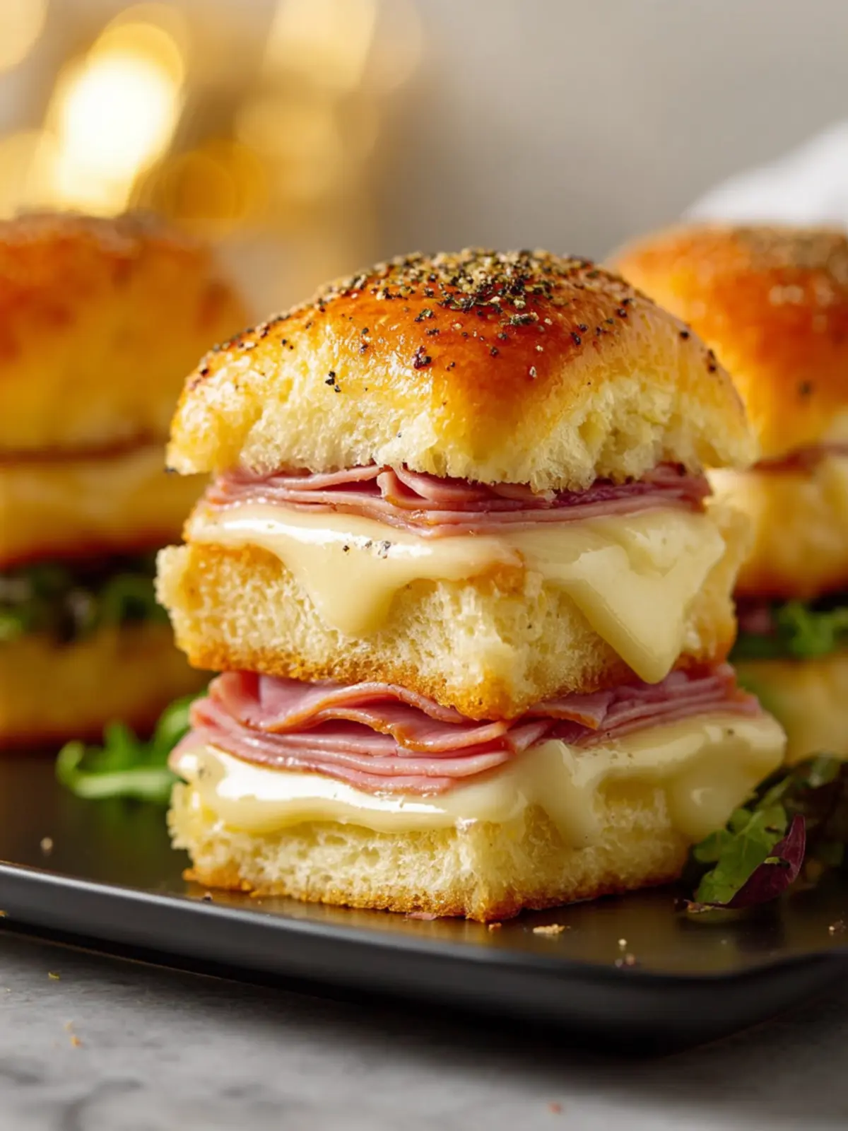 Ham and Cheese Sliders: Irresistibly Gooey & Homemade Goodness