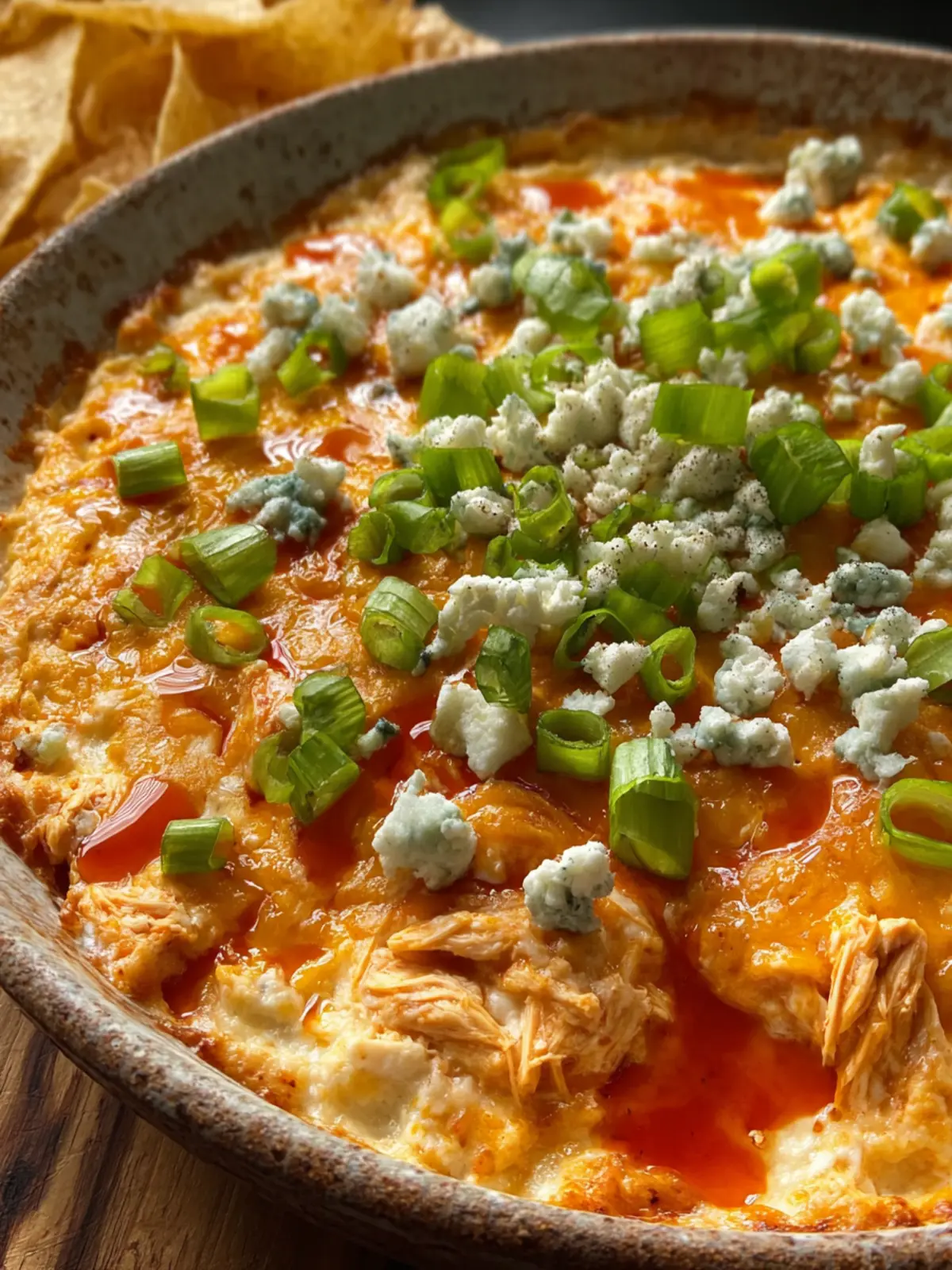 High-Protein Buffalo Chicken Dip First Image