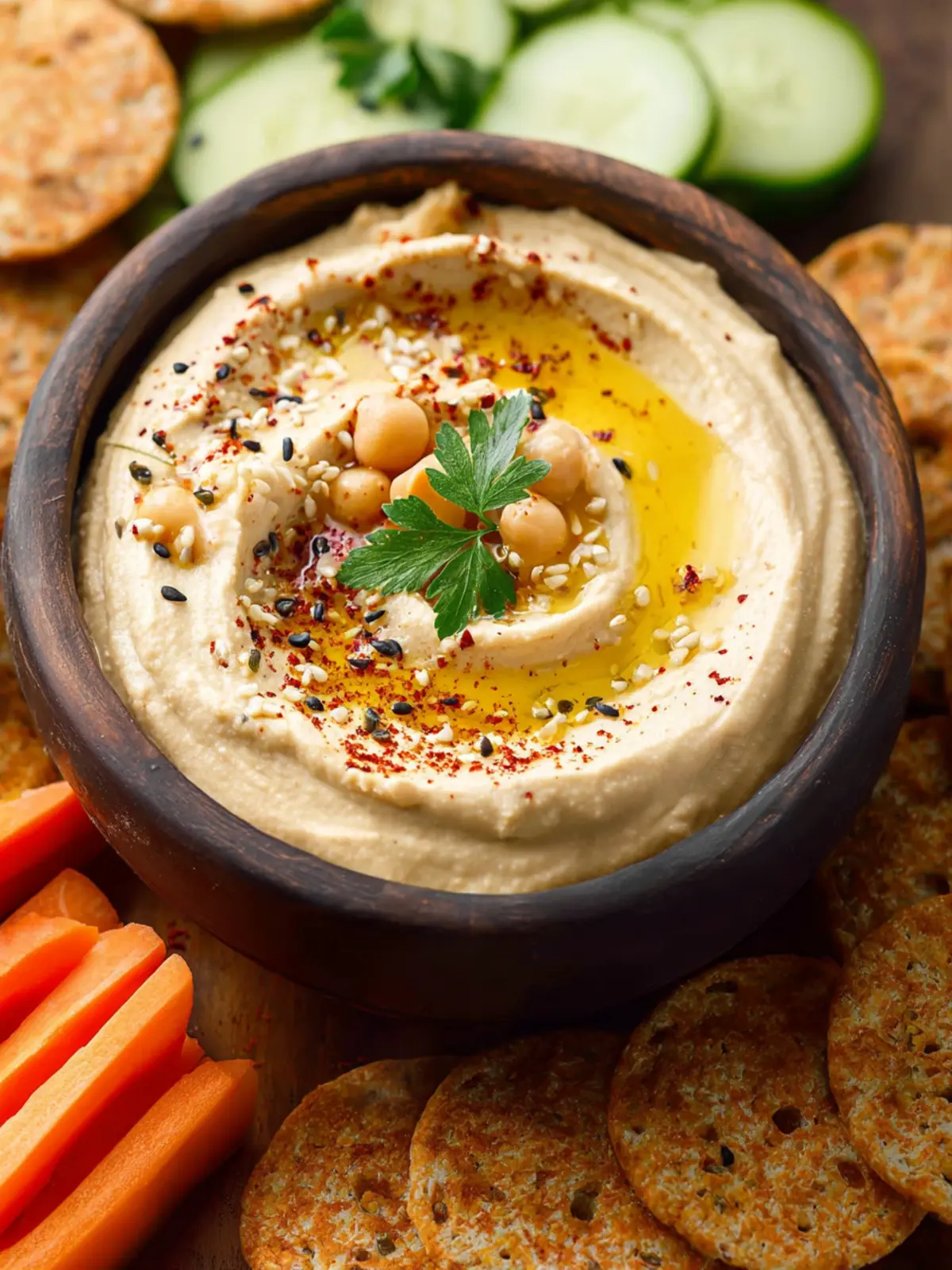 Homemade Hummus – Smooth & Creamy First Image