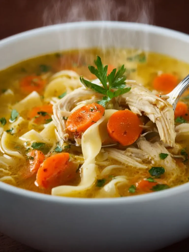 How to Make Chicken Noodle Soup First Image