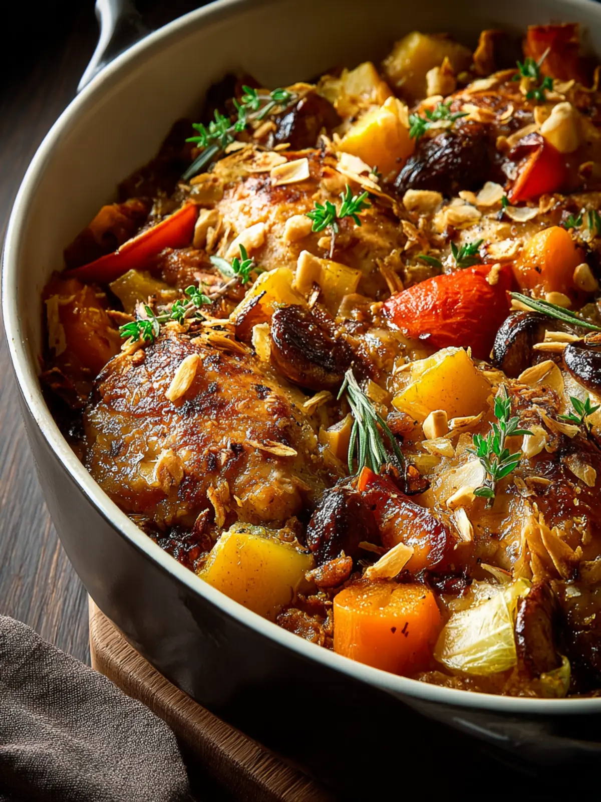 Irresistible Healthy Harvest Chicken Casserole Recipe First Image