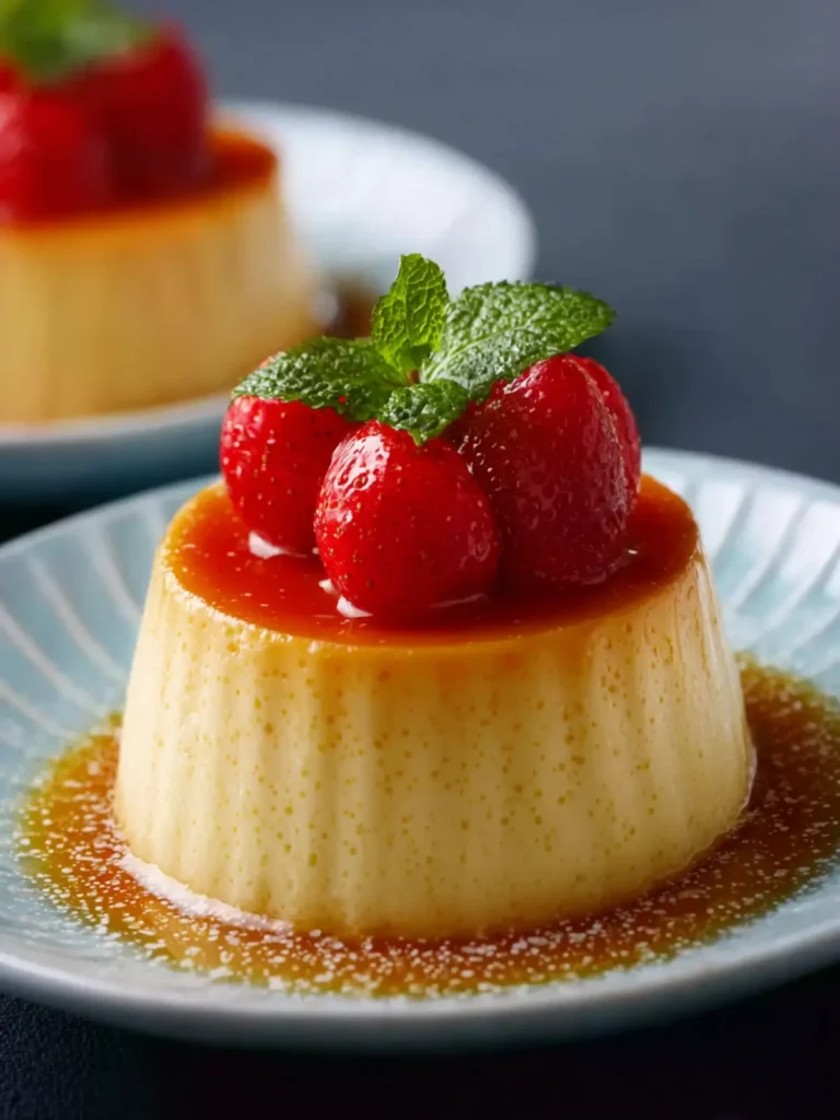 Japanese Purin (Crème Caramel) First Image