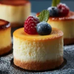 Mini Japanese Cheesecakes First Image