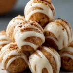 No-Bake Cinnamon Roll Protein Bites First Image