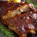Oven Baked Ribs For One First Image