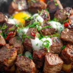 Steak Bites with Horseradish Sauce First Image