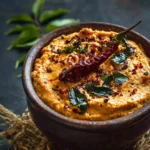 Andhra Style Peanut Chutney Recipe (Palli Chutney) First Image
