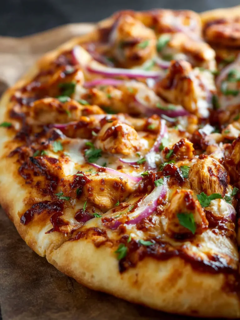 BBQ Chicken Pizza First Image