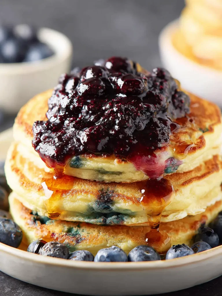 Blueberry Pancakes First Image