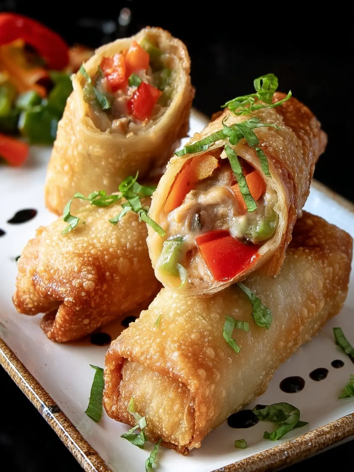 Chicken Fajita Egg Rolls First Image
