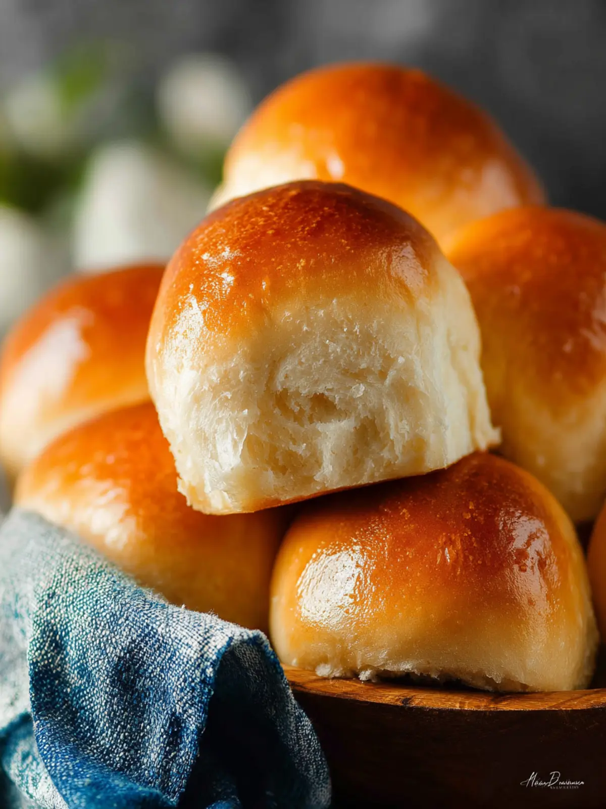 Classic Homemade Dinner Rolls First Image