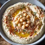 Easy Mediterranean Hummus Recipe (with Canned Chickpeas) First Image