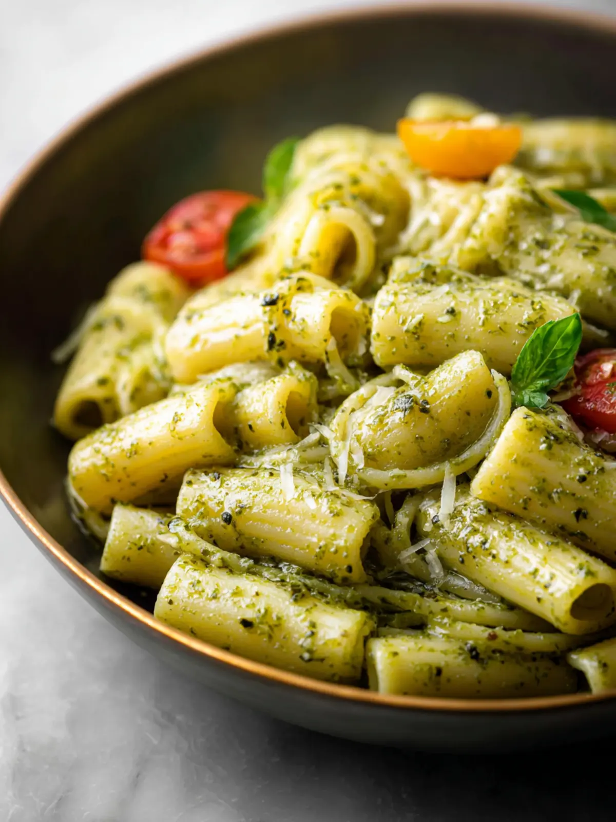 Easy Pesto Pasta First Image