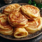 Flaky Meloui Rolled Moroccan Pancakes for a Cozy Breakfast First Image