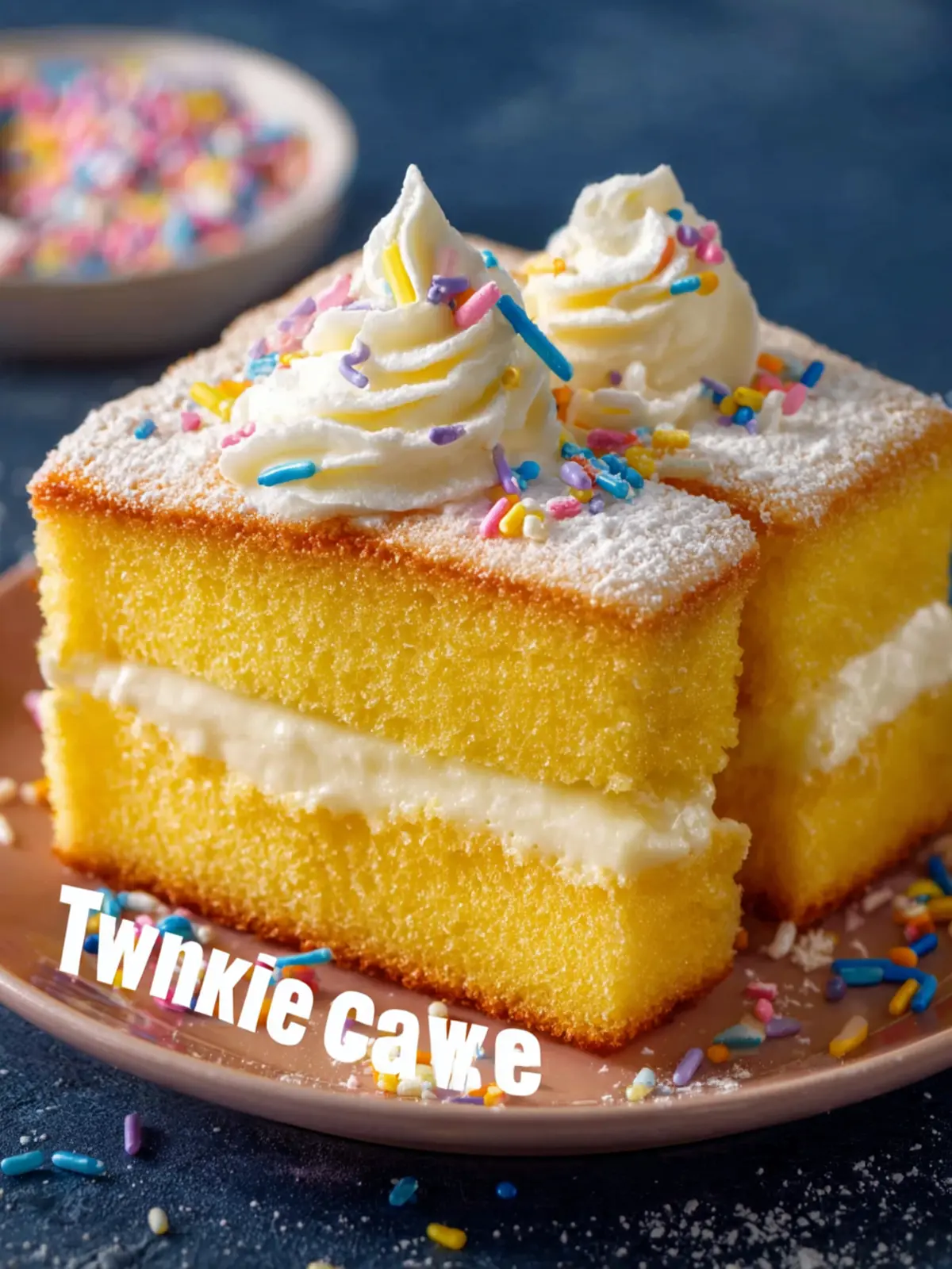 Homemade Twinkie Cake First Image