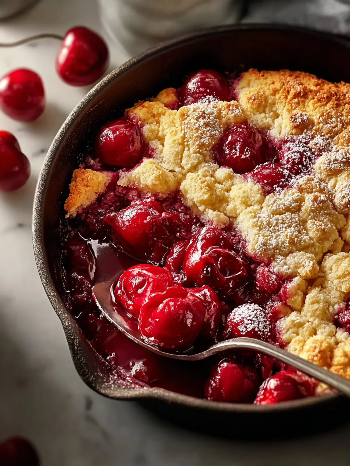 Irresistible Easy Cherry Cobbler Recipe for Everyone First Image