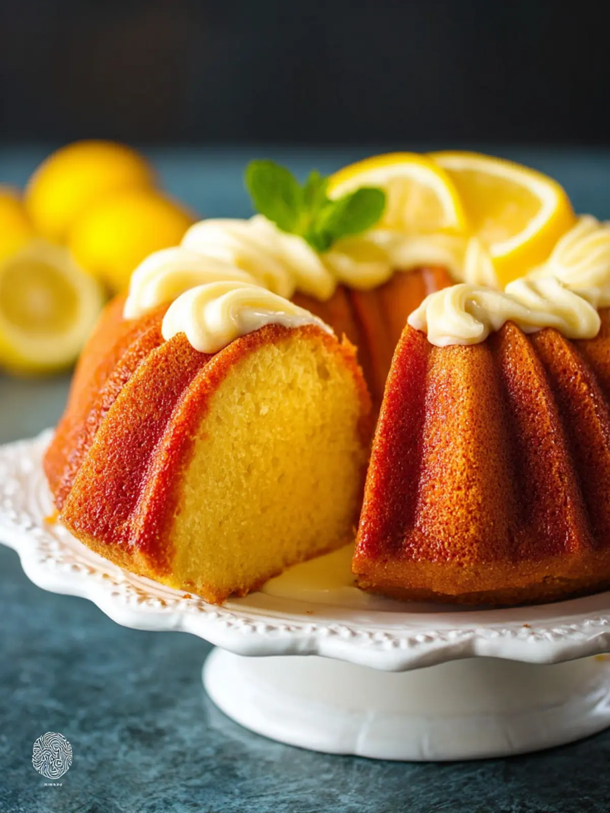 Lemon Bundt Cake First Image