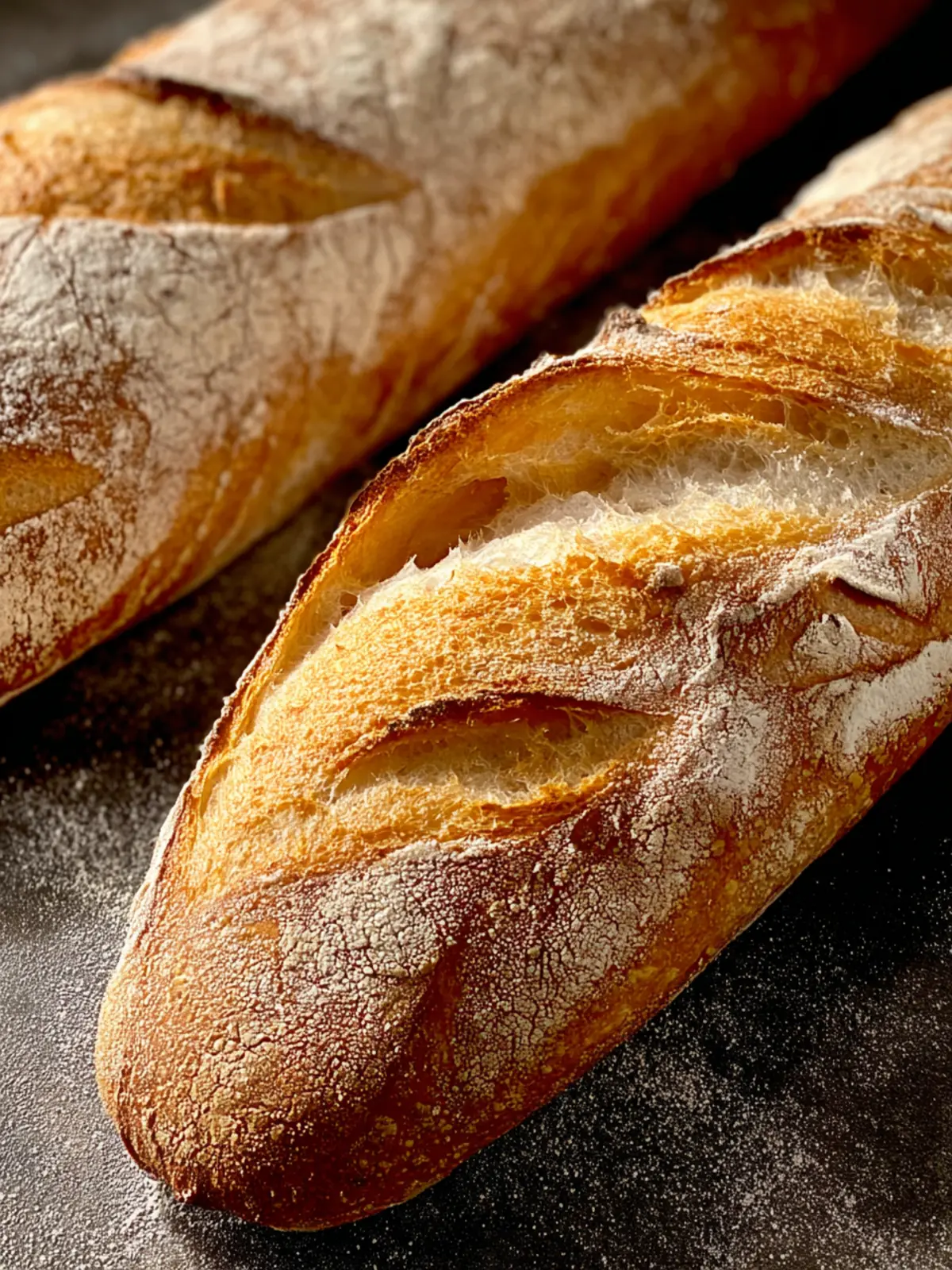 No Knead French Bread (baguette recipe) First Image