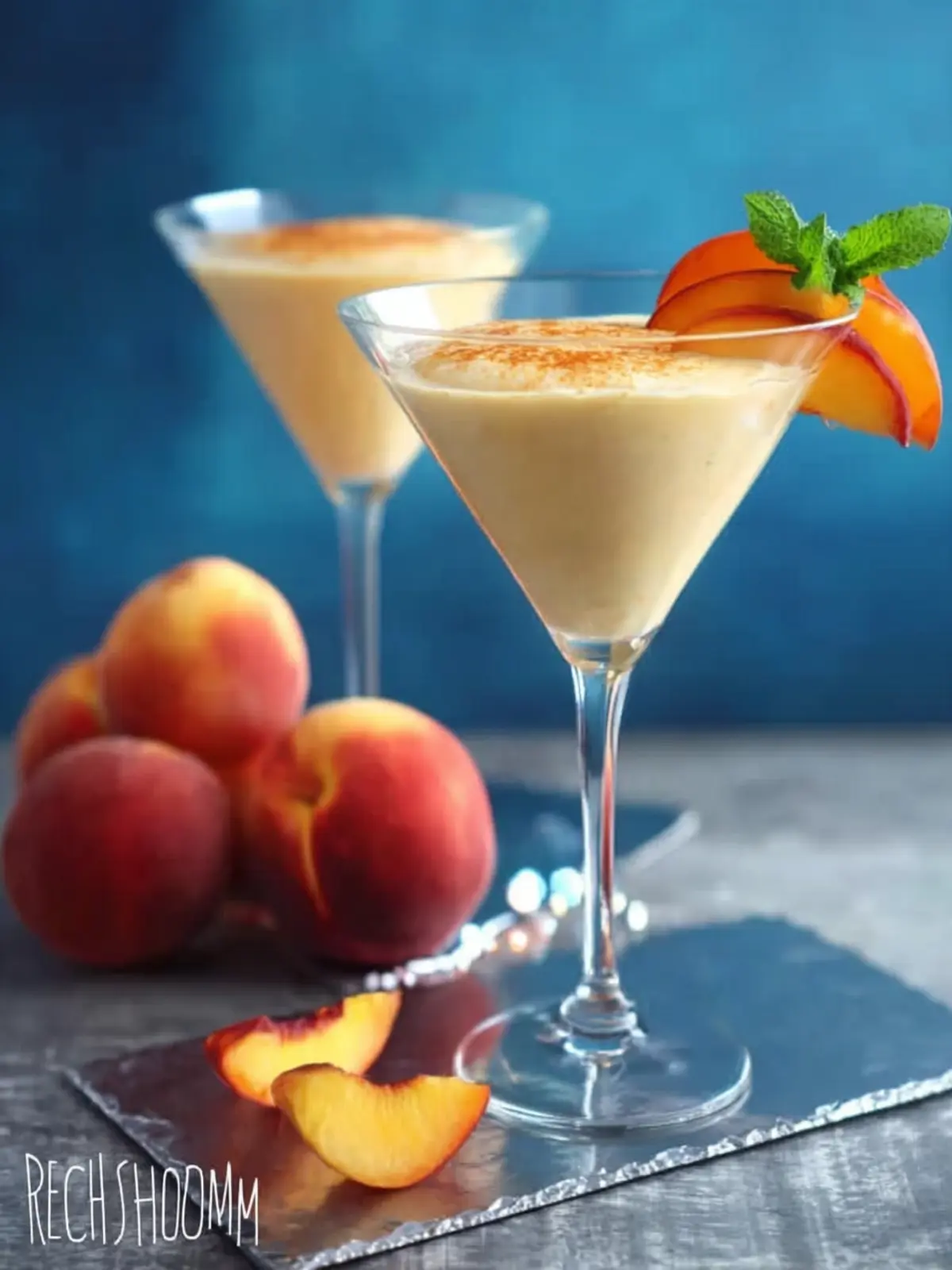 Peaches and Cream Martini First Image