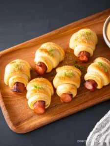Perfectly Crispy Pigs in a Blanket with Crescent Rolls First Image