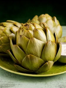 Steamed Artichokes (with Artichoke Dipping Sauce) First Image