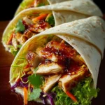 Sweet Chili Chicken Wraps – Quick & Easy Flavorful Wrap Recipe First Image