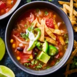 Vegan Tortilla Soup First Image