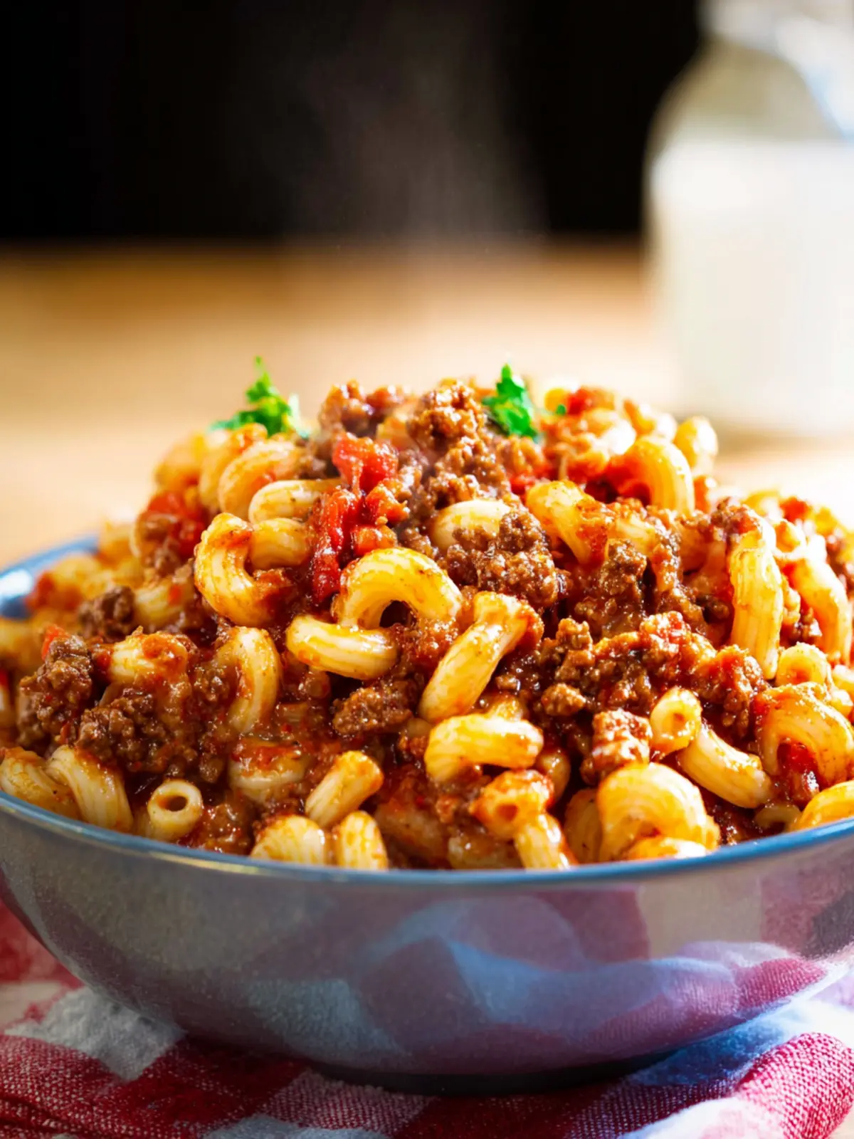 homemade beefaroni First Image