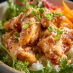 Bang Bang Chicken and Rice Bowls First Image