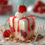 Cherry Almond Poke Cake First Image