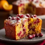 Cranberry Orange Breakfast Cake First Image