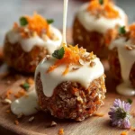 No Bake Carrot Cake Bites First Image
