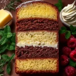 Three Layer Pound Cake First Image