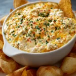 creamy cheesy crabmeat dip First Image