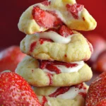 strawberry cream cheese cookies First Image