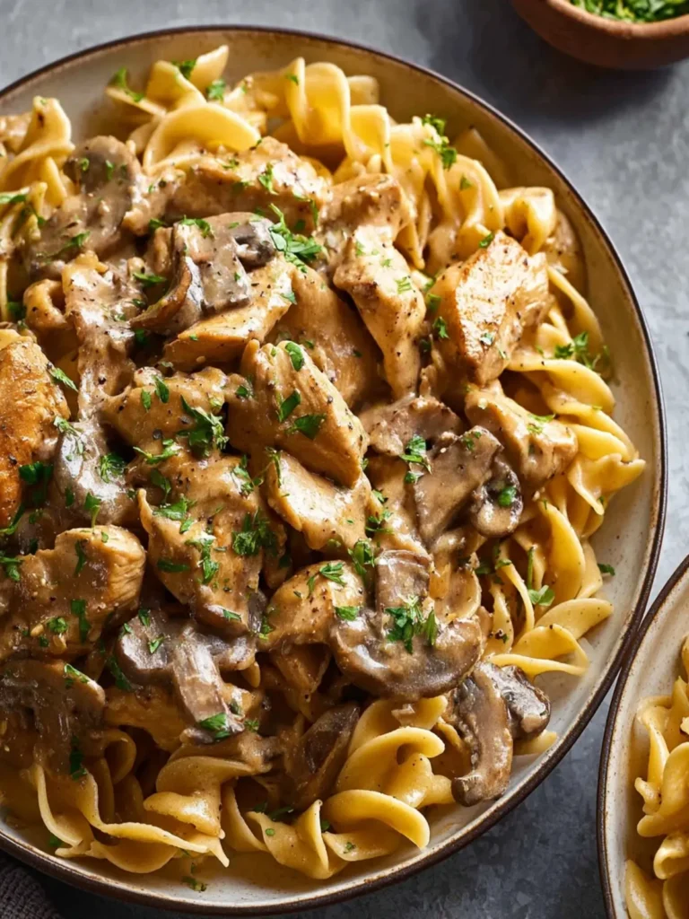 Chicken Stroganoff First Image