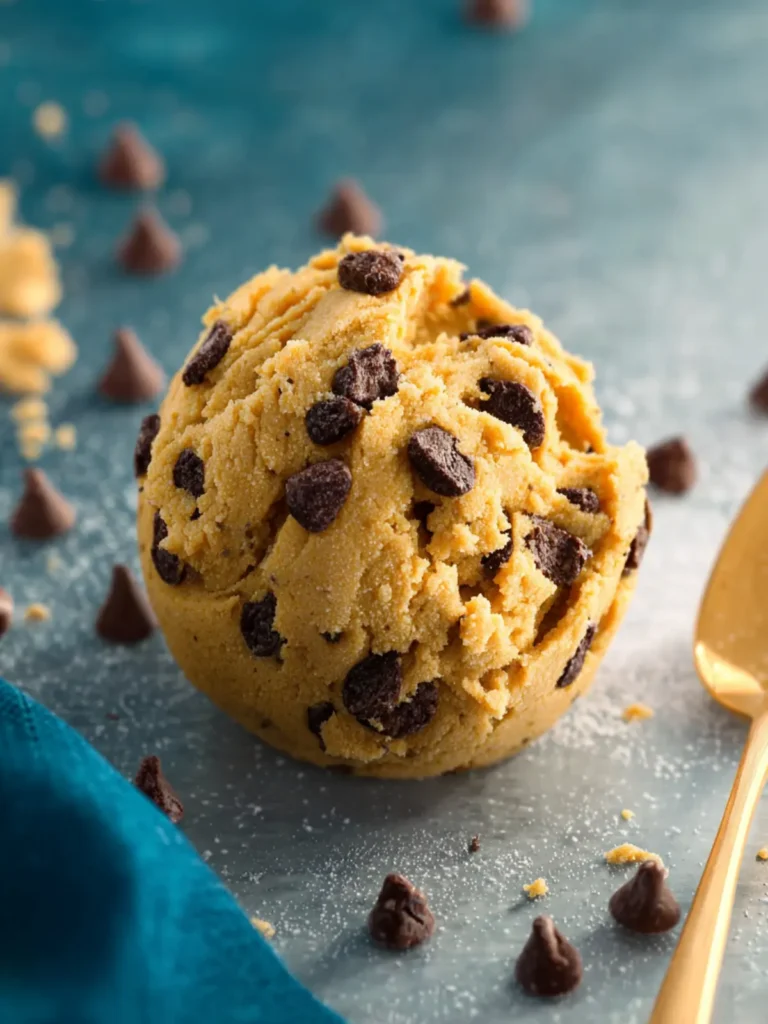 Chickpea Cookie Dough Recipe First Image