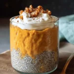 Creamy Pumpkin Pie Chia Seed Pudding with Yogurt First Image