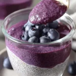 Easy Blueberry Chia Seed Pudding with Greek Yogurt First Image
