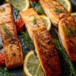 Easy Pan Seared Salmon Recipe First Image