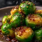 Teriyaki Glazed Brussels Sprouts First Image