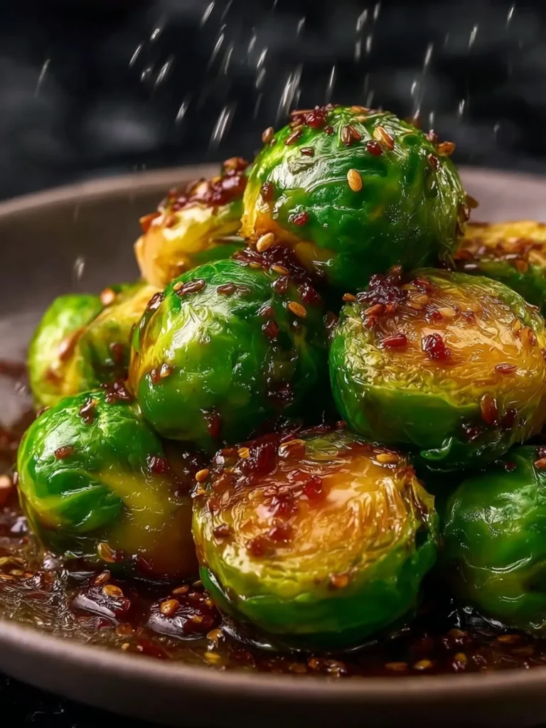 Teriyaki Glazed Brussels Sprouts First Image