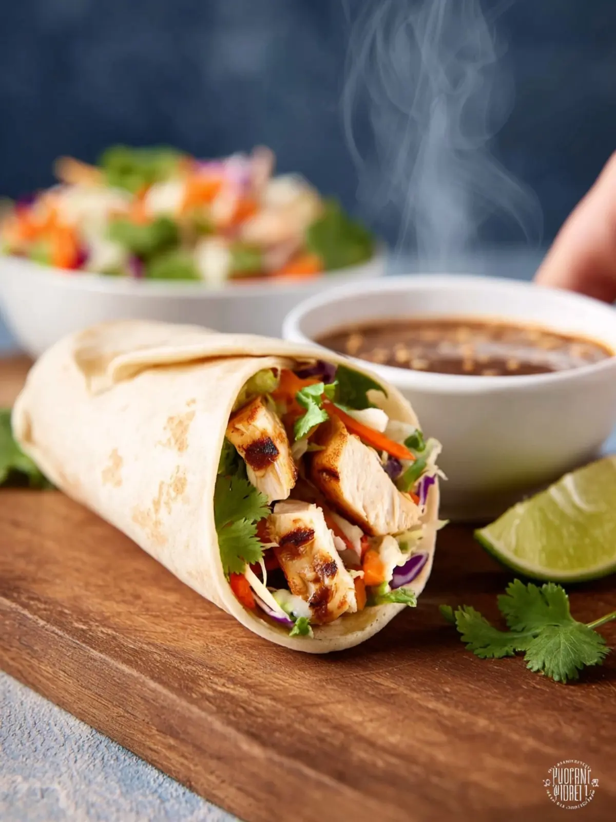 Thai Chicken Wraps First Image