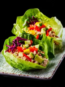 Tuna Salad Lettuce Wraps First Image
